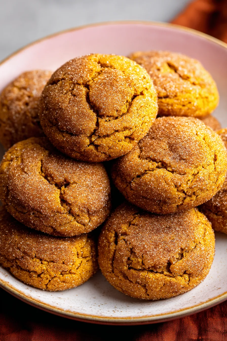 Warm Spiced Pumpkin Snickerdoodles – Fast Comfort Food