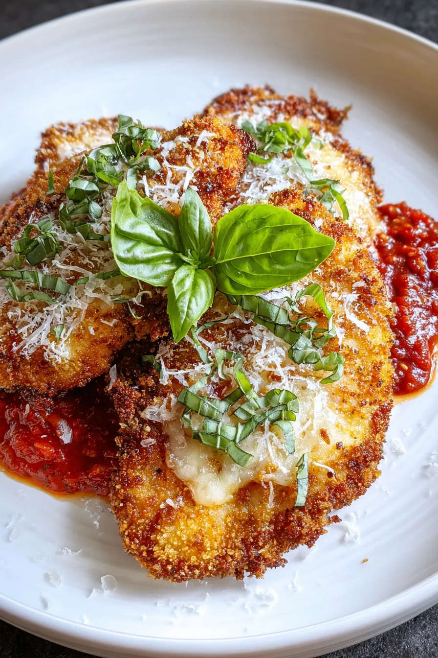 Crispy Air Fryer Chicken Parmesan – Fast Comfort Food