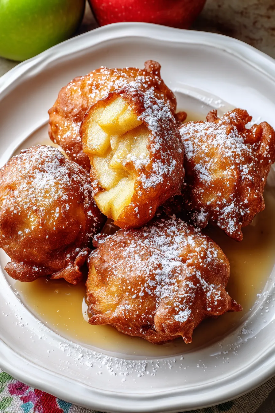 Juicy Air Fryer Apple Fritters – Fast Comfort Food