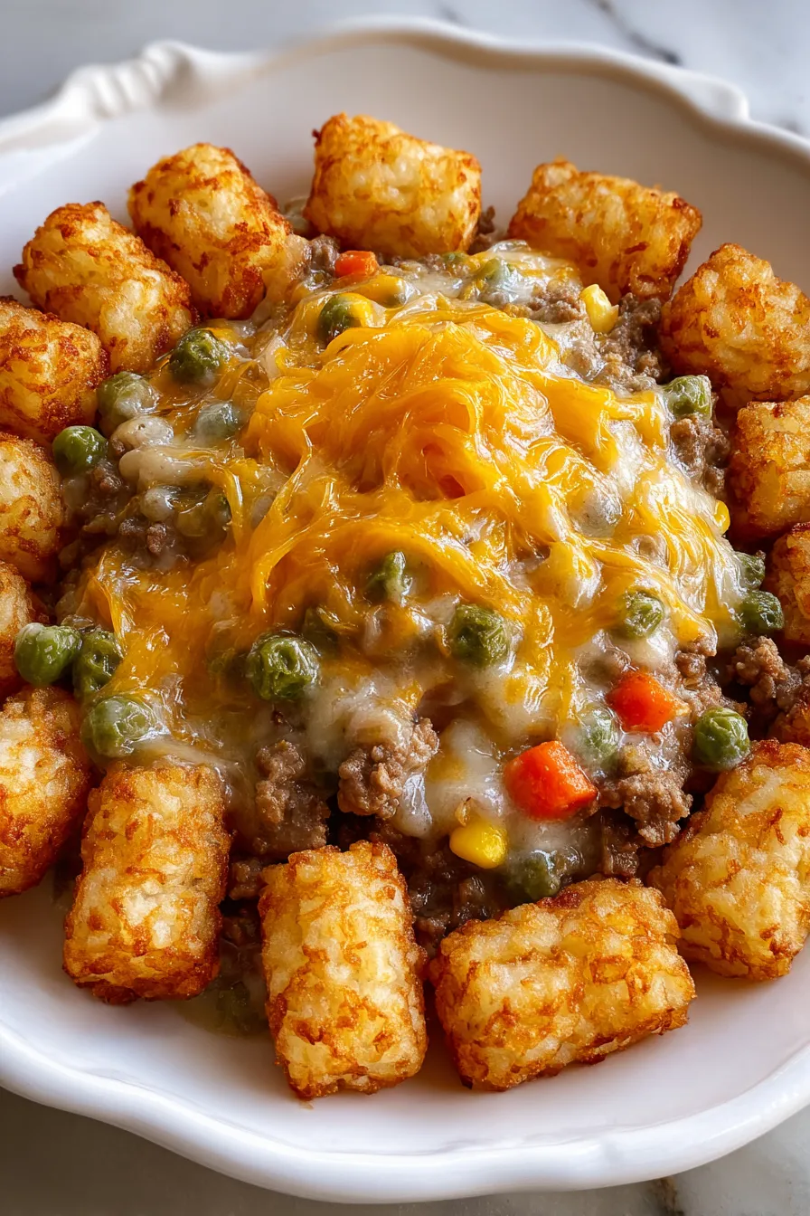 Tater Tot Casserole – Fast Comfort Food