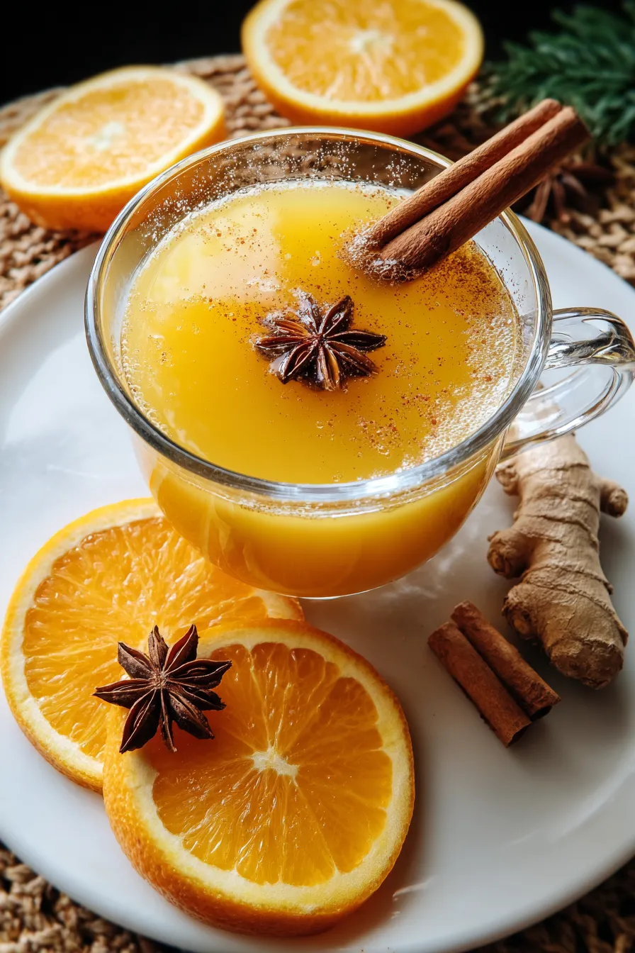 Warm Cinnamon Orange Delight Mocktail – Fast Comfort Food