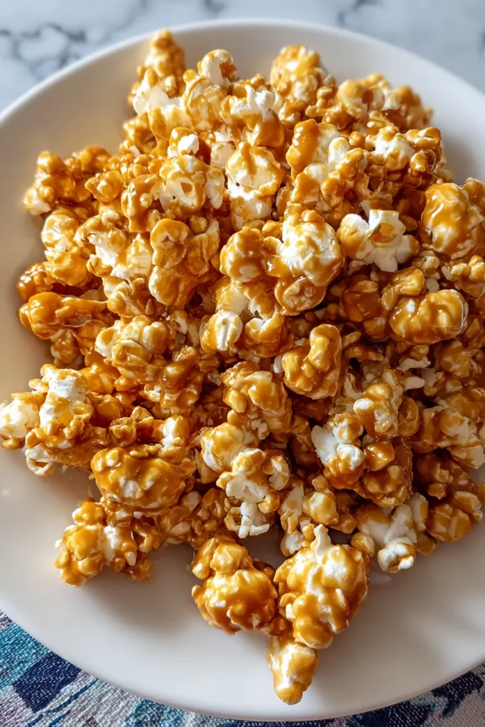 Homemade Caramel Popcorn – Fast Comfort Food